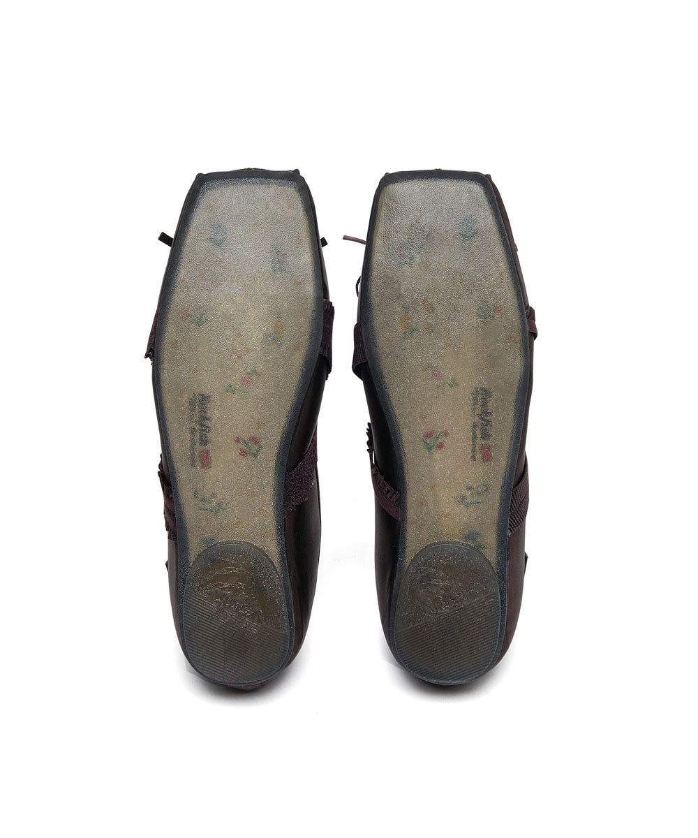 Rockfish Weatherwear Banding Ballet Flats - Brown view 4