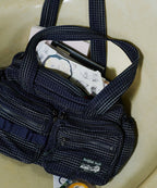 Rockfish Weatherwear Check Bowling Bag Navy photo 2
