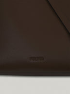 FOLNUA Mini Anthos Bag Cocoa - Stitch - colour detail