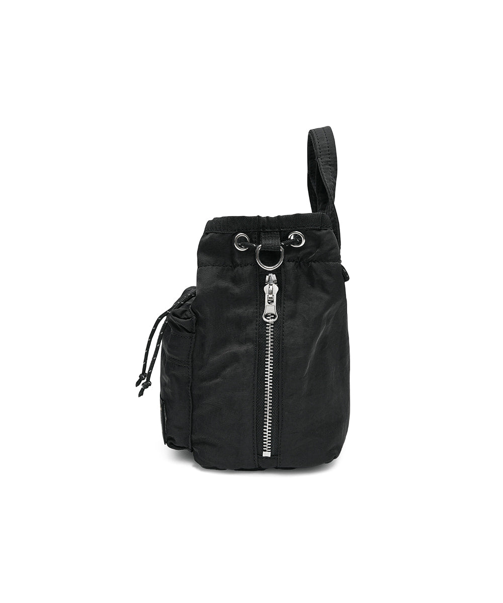 Rockfish Weatherwear Nylon Drawstring Mini Bag Black view 5