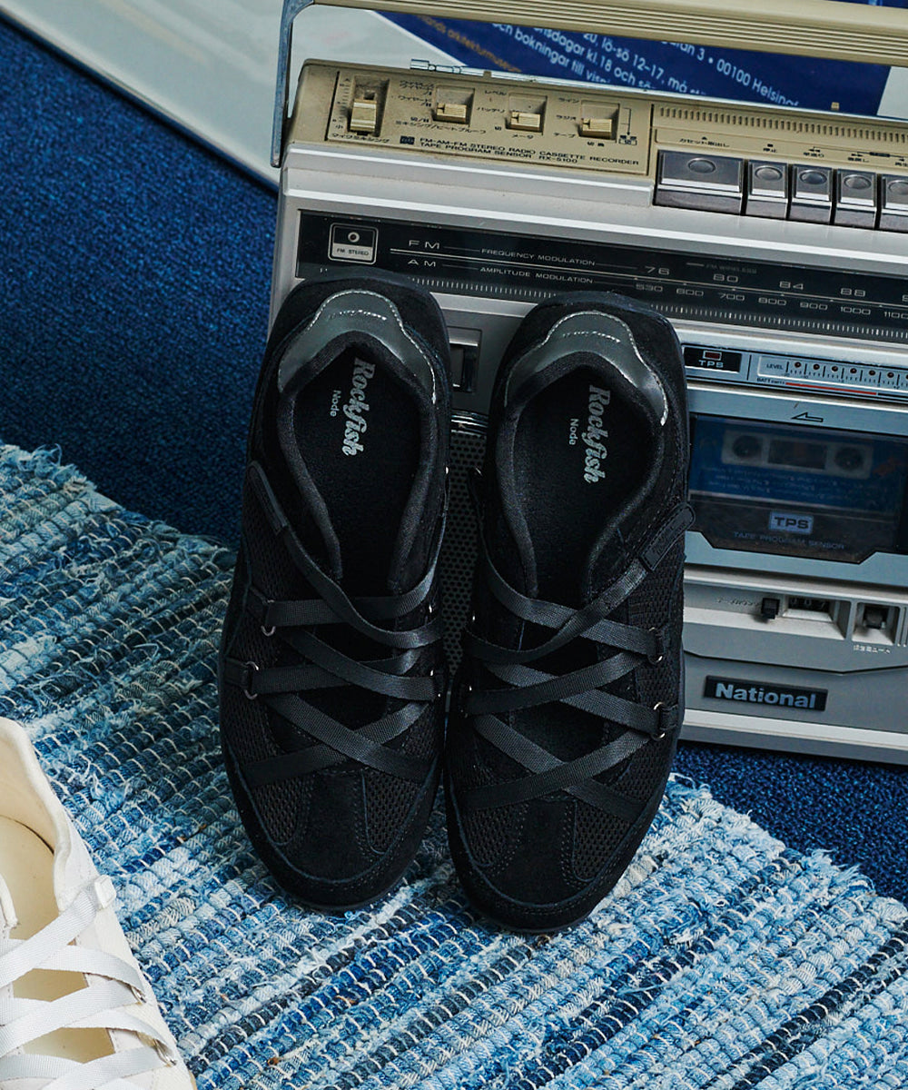 Rockfish Weatherwear ZANE X-STRAP SNEAKERS V2 Black view 2
