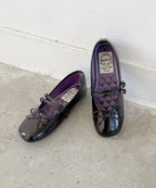 Rockfish Weatherwear Square Toe Two Strap Maryjanes Brown styled pair on concrete