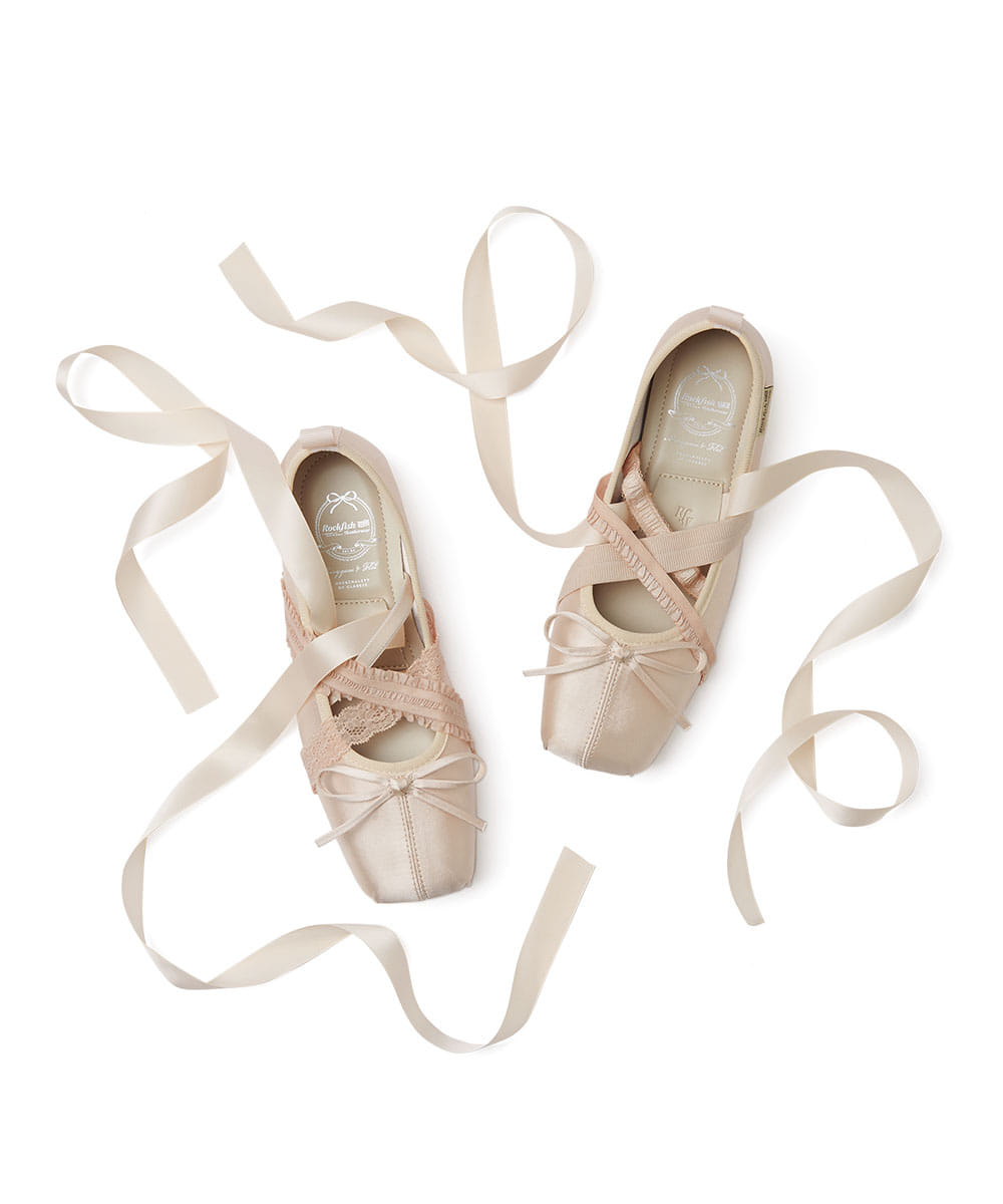 Rockfish Weatherwear Banding Ballet Flats - Pink view 3
