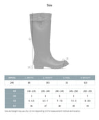 Rockfish Weatherwear ORIGINAL RAIN BOOTS LONG size chart