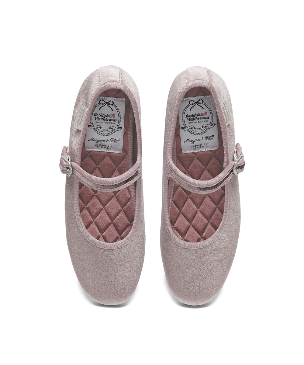 Rockfish Weatherwear Bella Quilted Maryjanes Combi Pink view 11