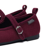Rockfish Weatherwear Bella Maryjanes Corduroy Wine view 10