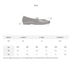 Rockfish Weatherwear Square Toe Two Strap Maryjanes size chart