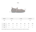 Rockfish Weatherwear Bella Maryjanes Corduroy size chart