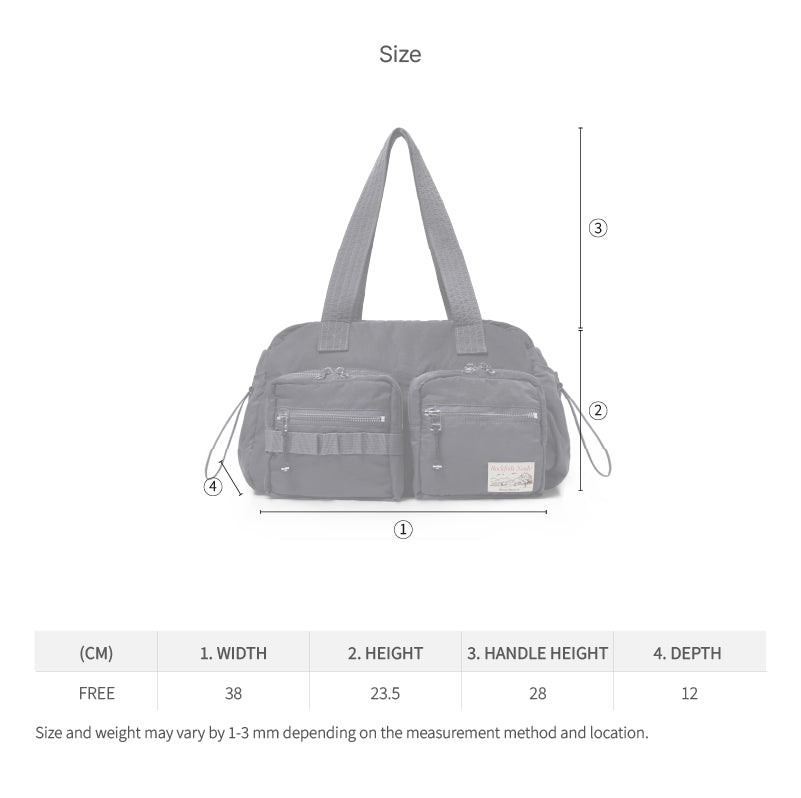 Rockfish Weatherwear NYLON BOWLING BAG size chart