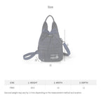 Rockfish Weatherwear CHECK DRAWSTRING MINI BAG size chart