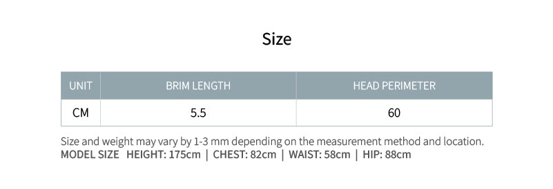Rockfish Weatherwear KNOT CAP size chart