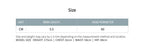 Rockfish Weatherwear KNOT CAP size chart