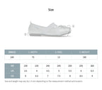 Rockfish Weatherwear Banding Ballet Flats size chart