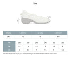 Rockfish Weatherwear Bliss Heel String Sneakers size chart
