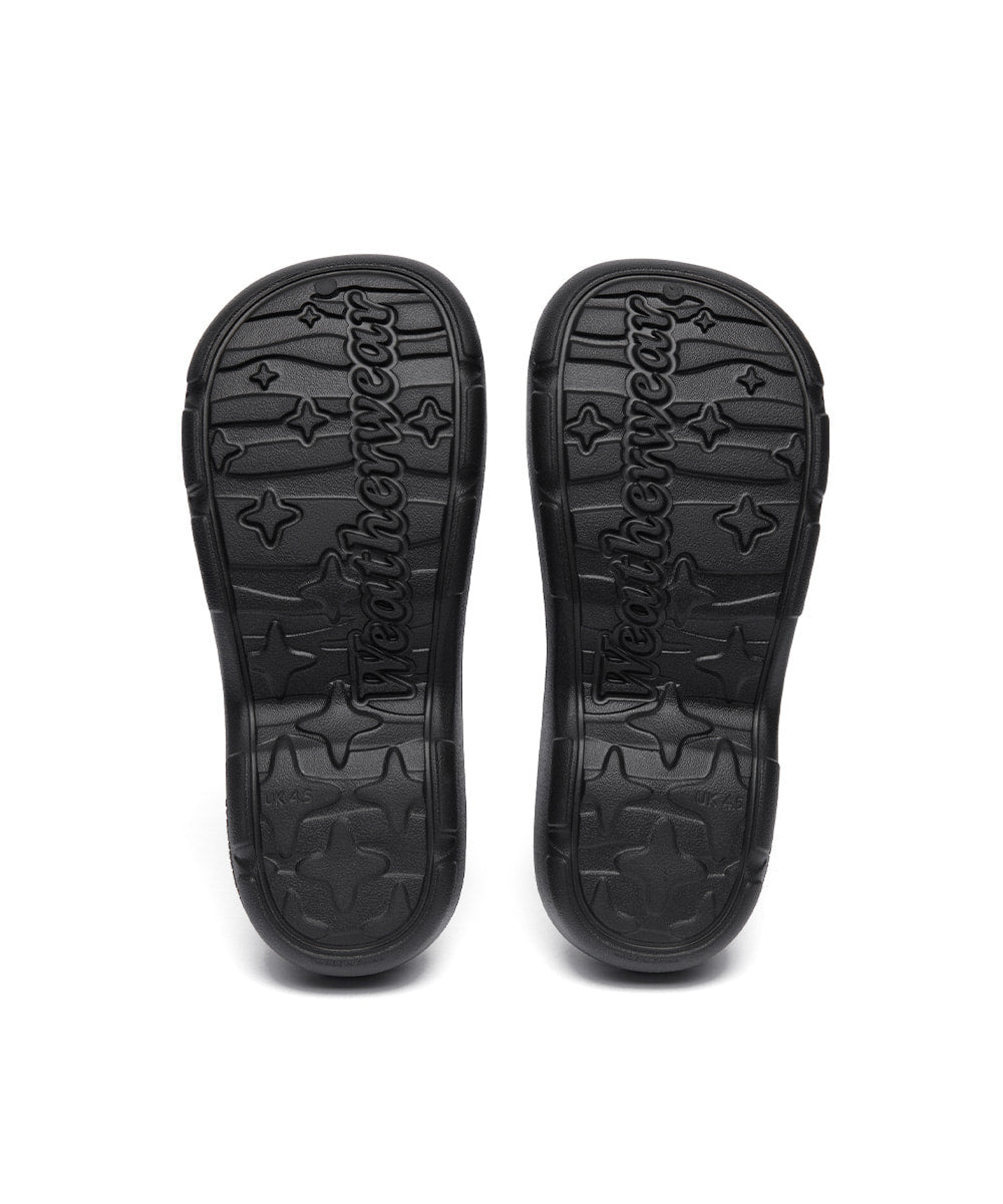 Rockfish Weatherwear x clor Hayden Clog Black Glitter view 18