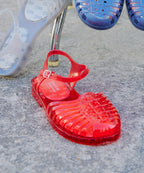 Rockfish Weatherwear GLAIR Strappy Sandals (Clear) Red view 4