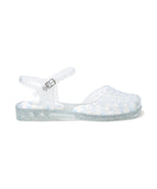Rockfish Weatherwear Glair Slingback Sandals Glitter Silver view 5