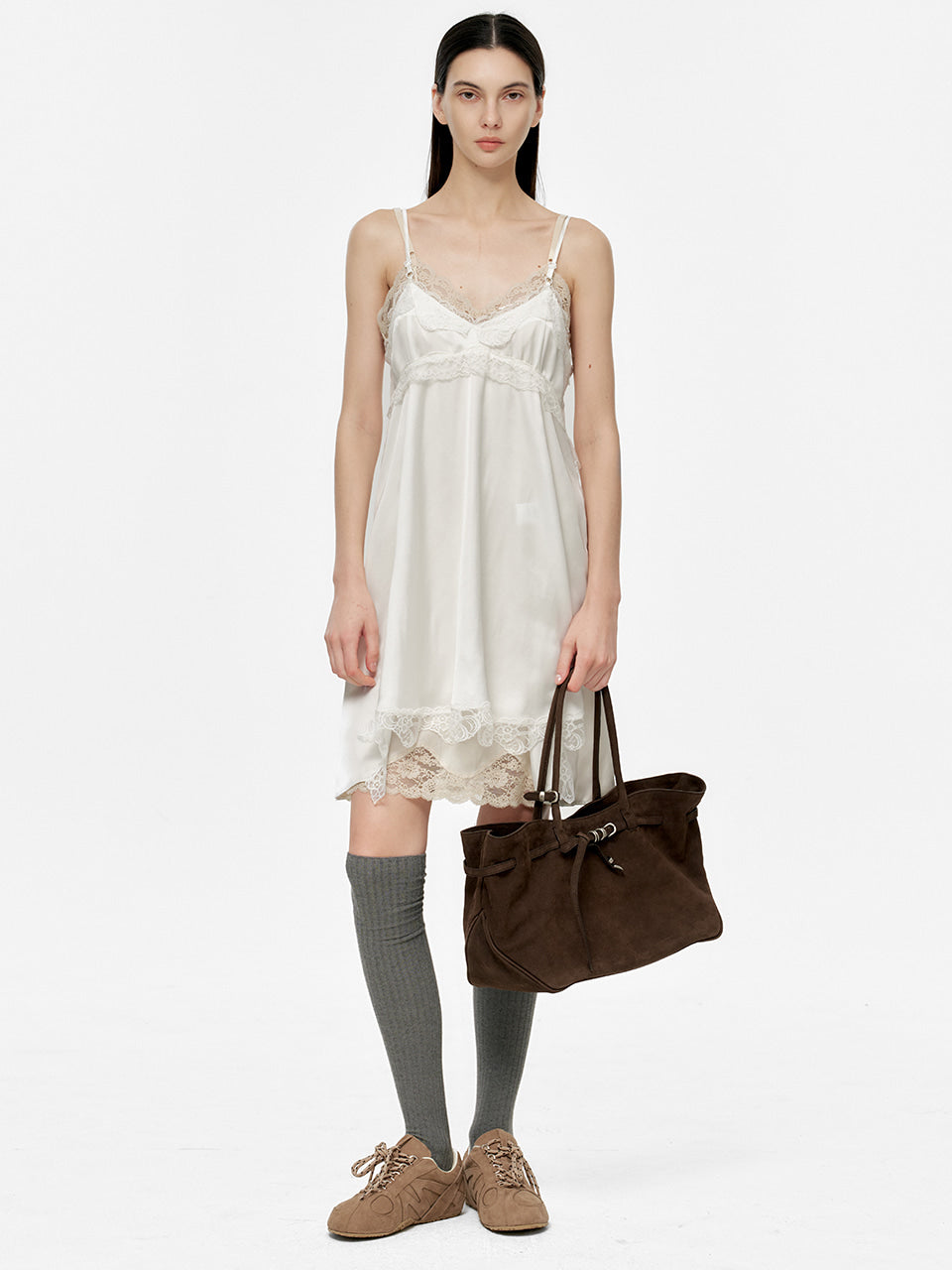 MARGESHERWOOD Grandma Used Bag Large - Hush Nubuck