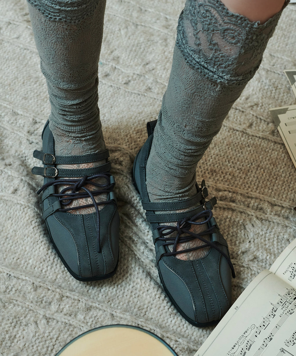 Rockfish Weatherwear Aster Laceup Sneakers Dark Grey styled