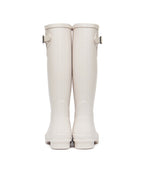 Rockfish Weatherwear ORIGINAL RAIN BOOTS LONG Ivory back view