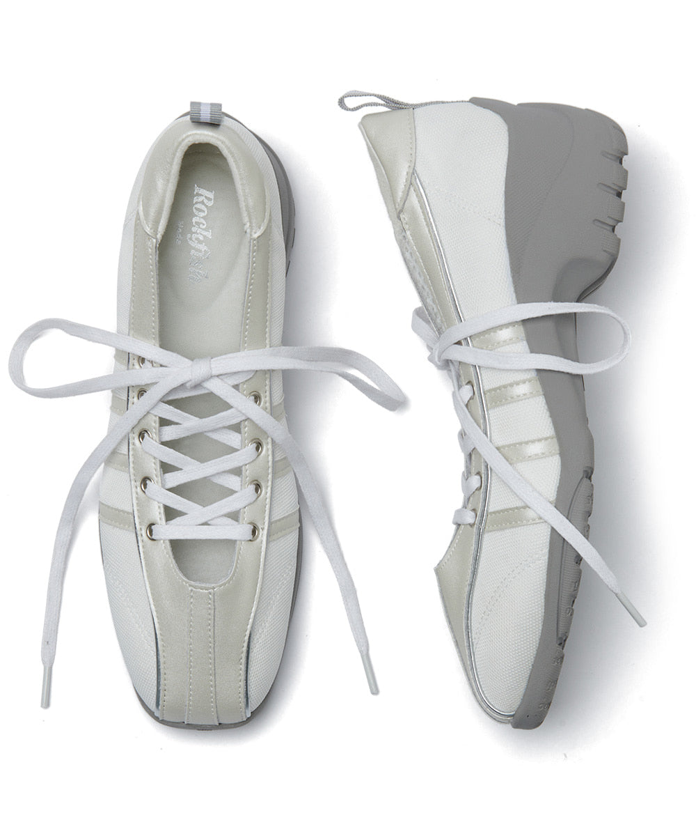 Rockfish Weatherwear Bliss Heel Laceup Sneakers Cream Pearl view 8