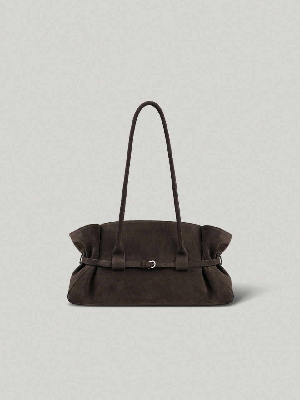 FOLNUA Havi Bag Brown Suede front view