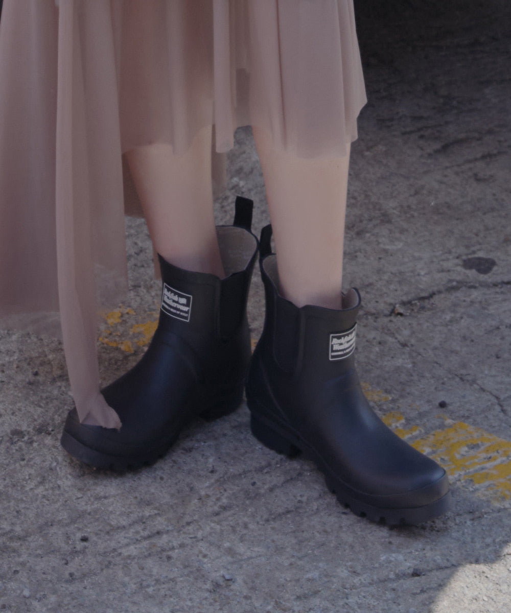 Rockfish Weatherwear Original Chelsea Rain Boots Black view 1