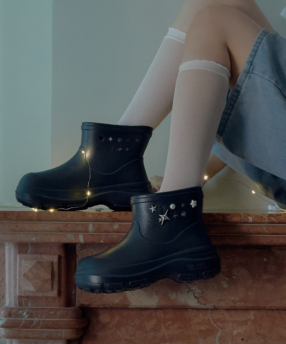 Rockfish Weatherwear x clor Hayden Boots Black Glitter view 5