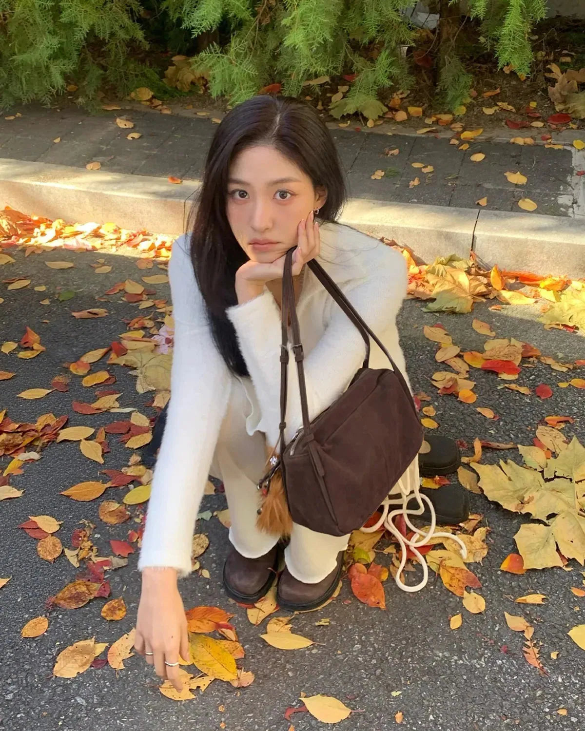 FINDKAPOOR Mono Bag 24 Suede
