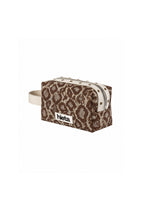 Hieta Mia Lace Stud Pouch Brown angle detail