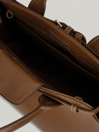 FOLNUA Mini Anneau Bag Caramel Stitch - styled