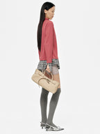 MARGESHERWOOD Grandma Used Bag - Nude Nubuck