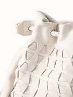 Songmont Small Gather Lattice Bag Cloud side profile