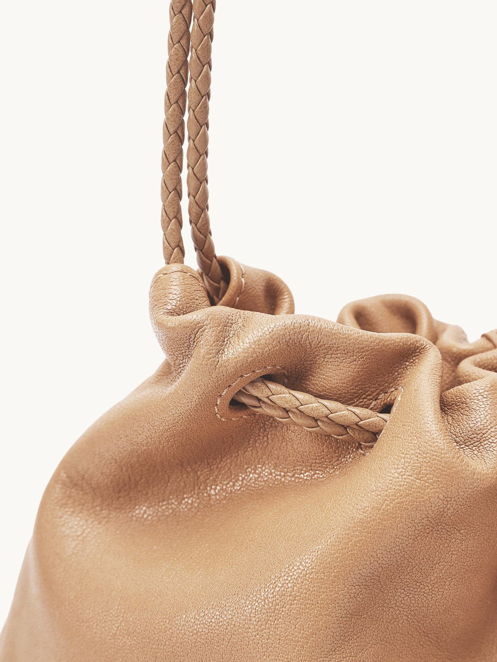 Songmont Gather City Pouch Set Earth - close-up of the braided drawstring