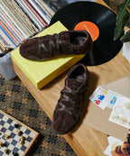 Rockfish Weatherwear ZANE X-STRAP SNEAKERS(SUEDE) Dark Brown view 2