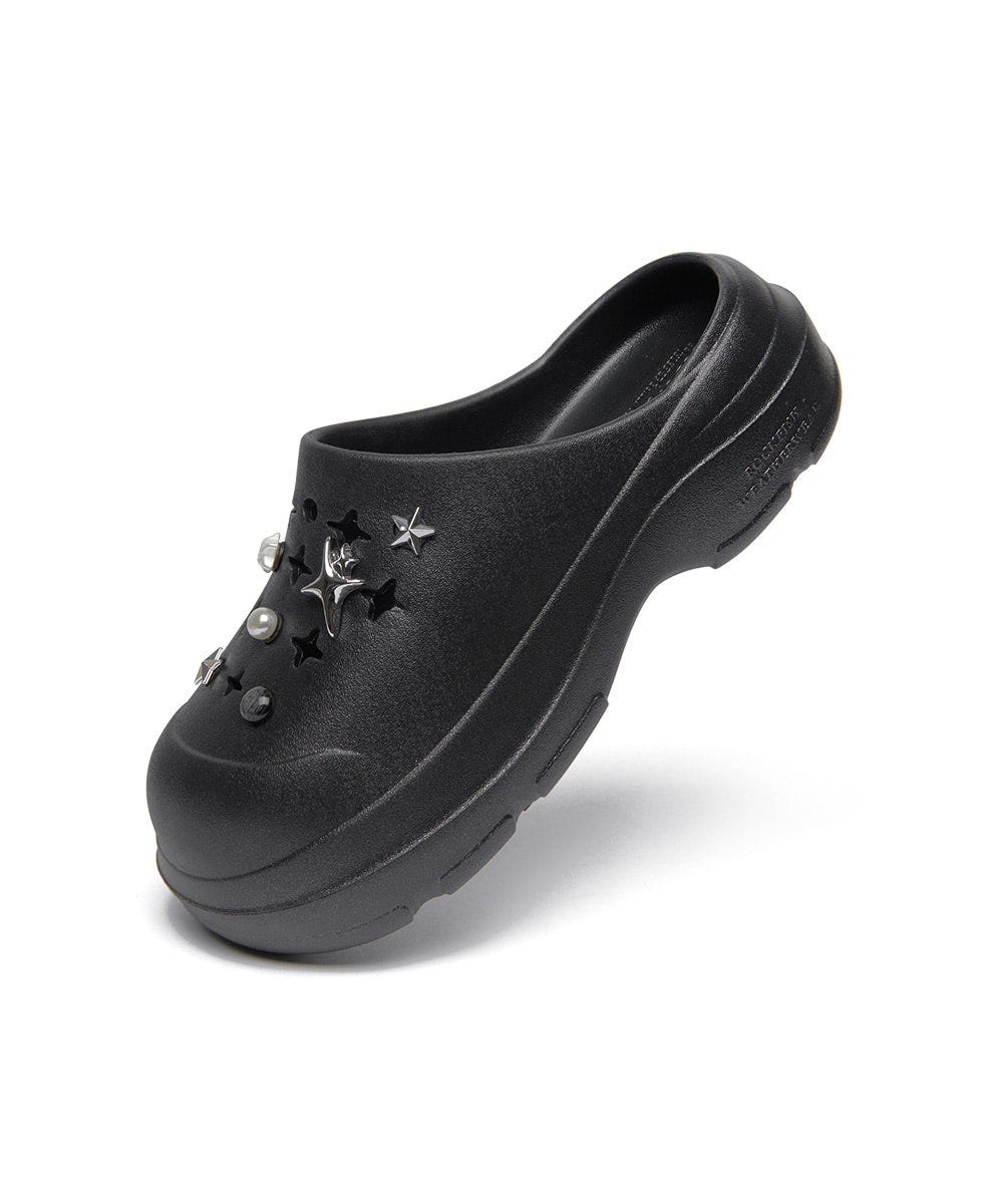 Rockfish Weatherwear x clor Hayden Clog Black Glitter view 11