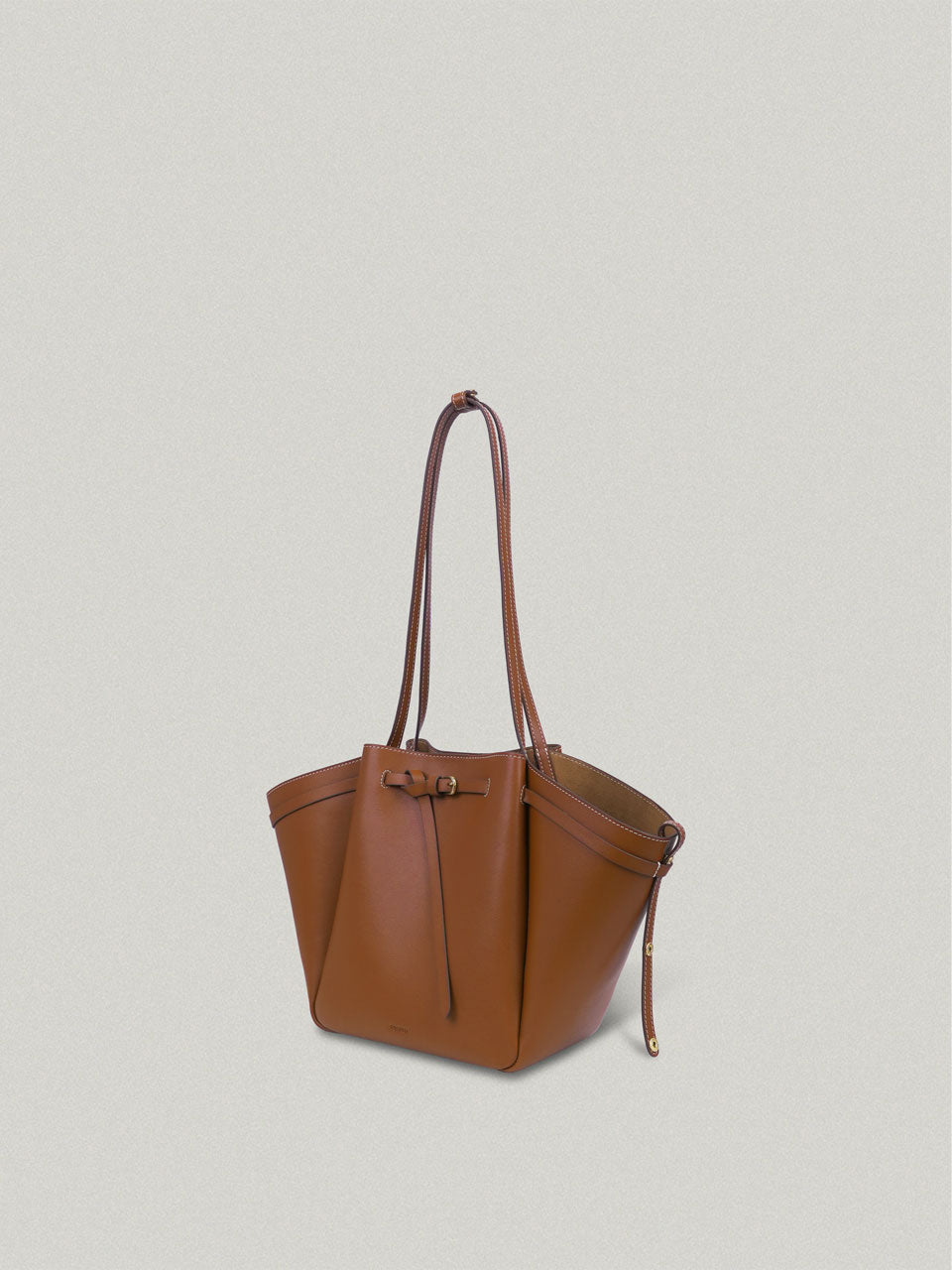 FOLNUA Mini Anthos Bag Brown - Stitch