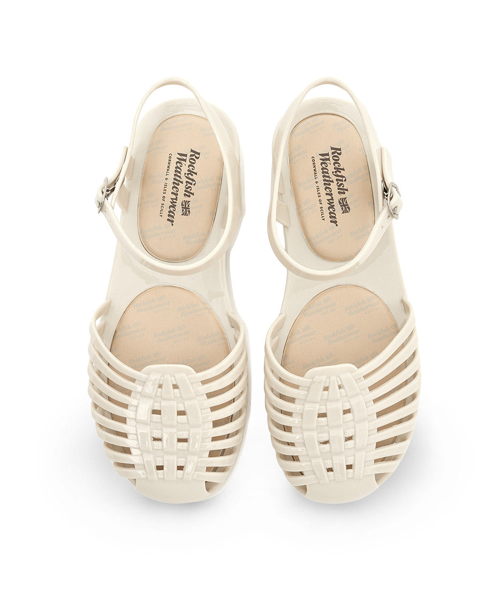 Rockfish Weatherwear GLAIR STRAPPY SANDALS(SOLID) Ivory detail 4