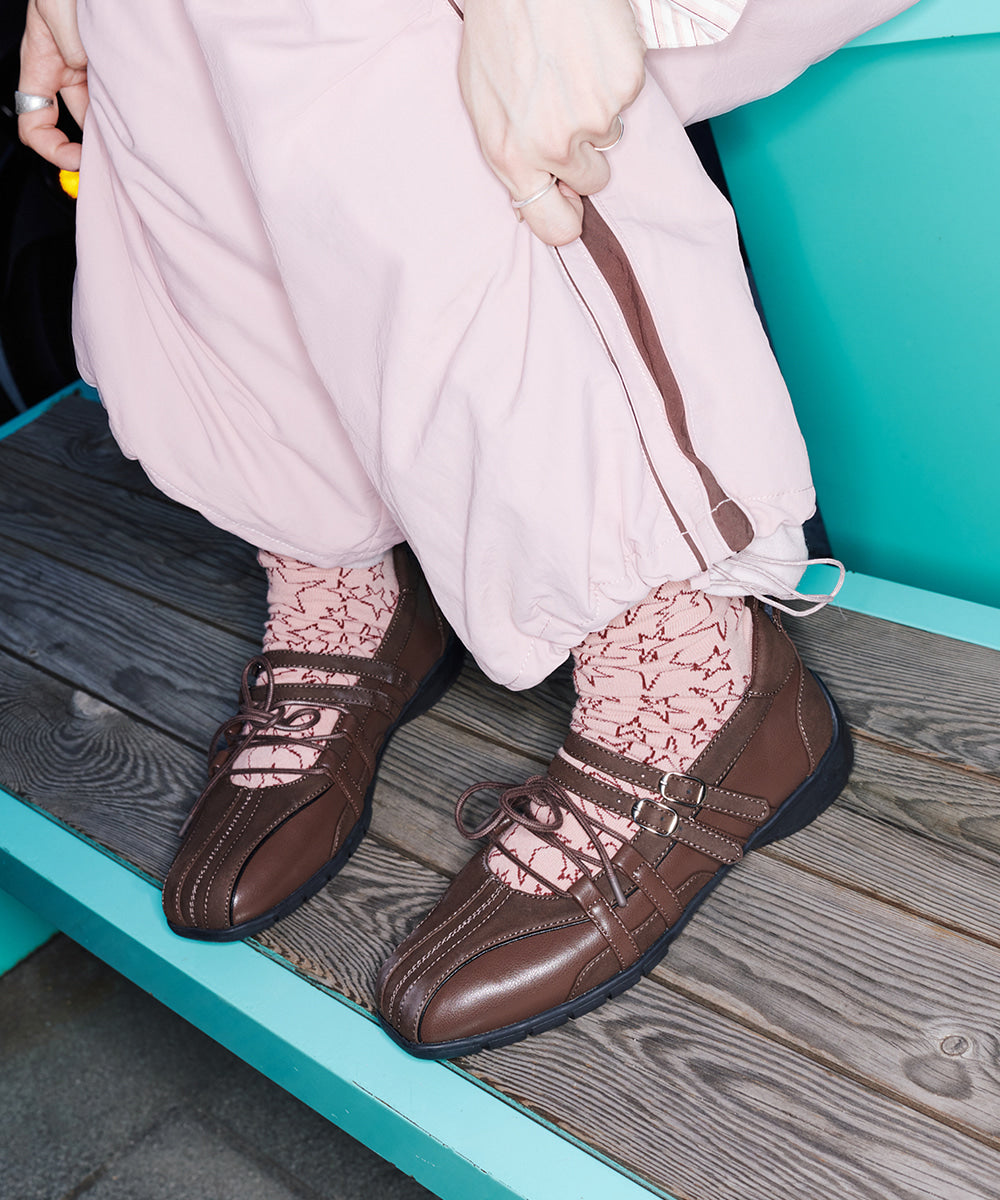Rockfish Weatherwear Aster Laceup Sneakers Brown styled