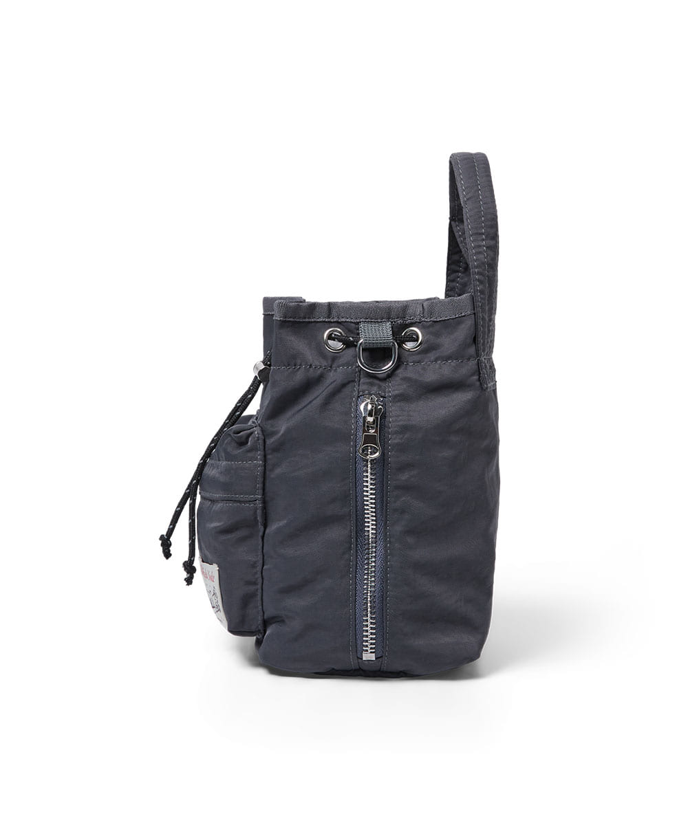 Rockfish Weatherwear Nylon Drawstring Mini Bag Charcoal view 6
