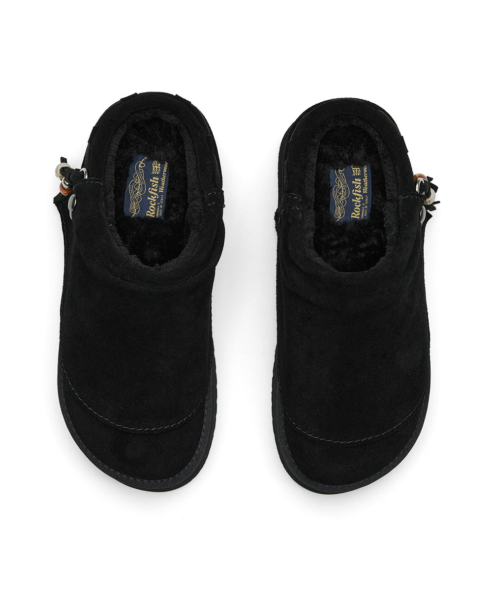Rockfish Weatherwear Stud Maxi Folded Mules Black view 8