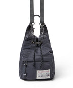 Rockfish Weatherwear Nylon Drawstring Mini Bag Charcoal view 8