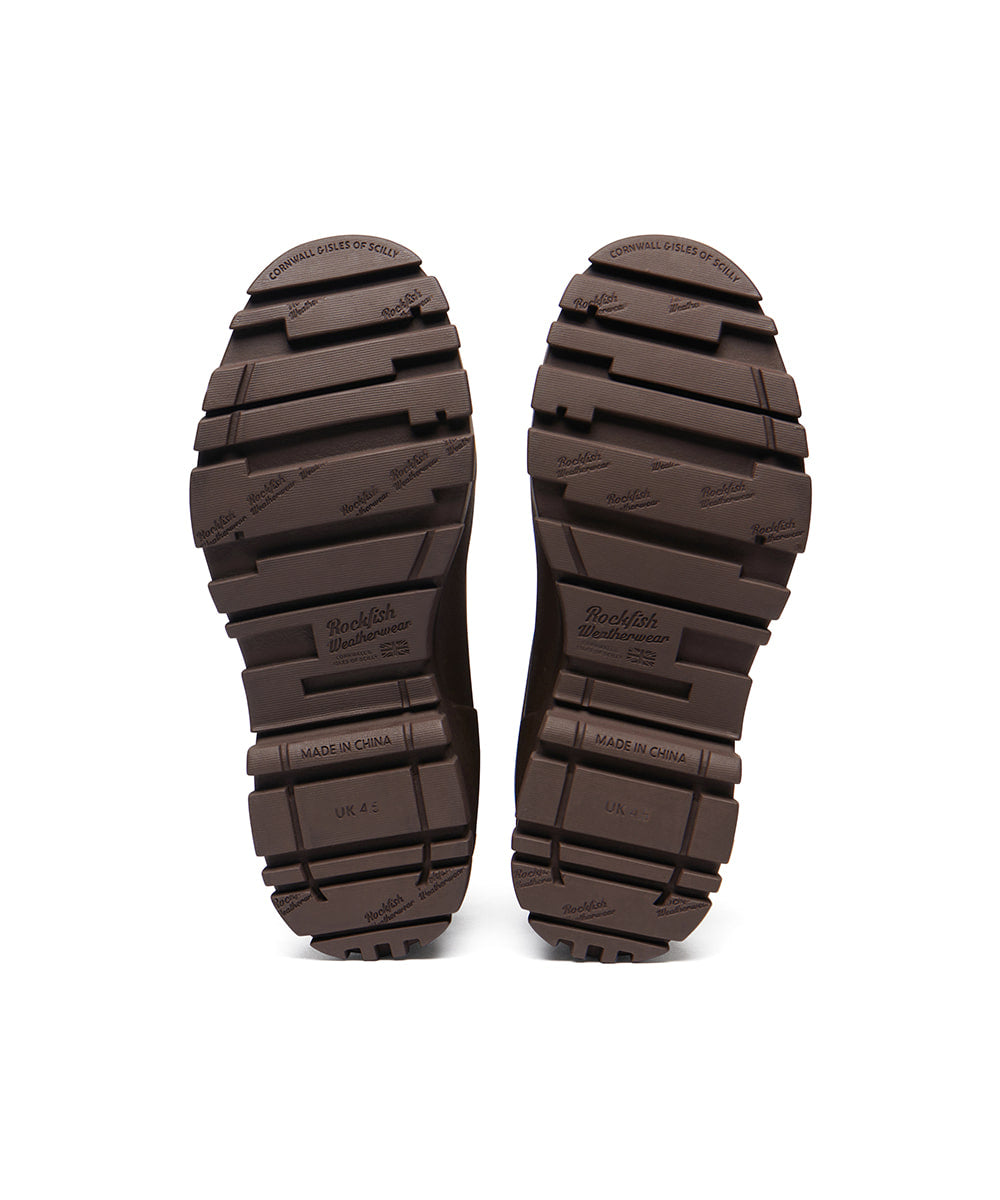 Rockfish Weatherwear PLATFORM RAIN BOOTS MIDDLE Brown view 6