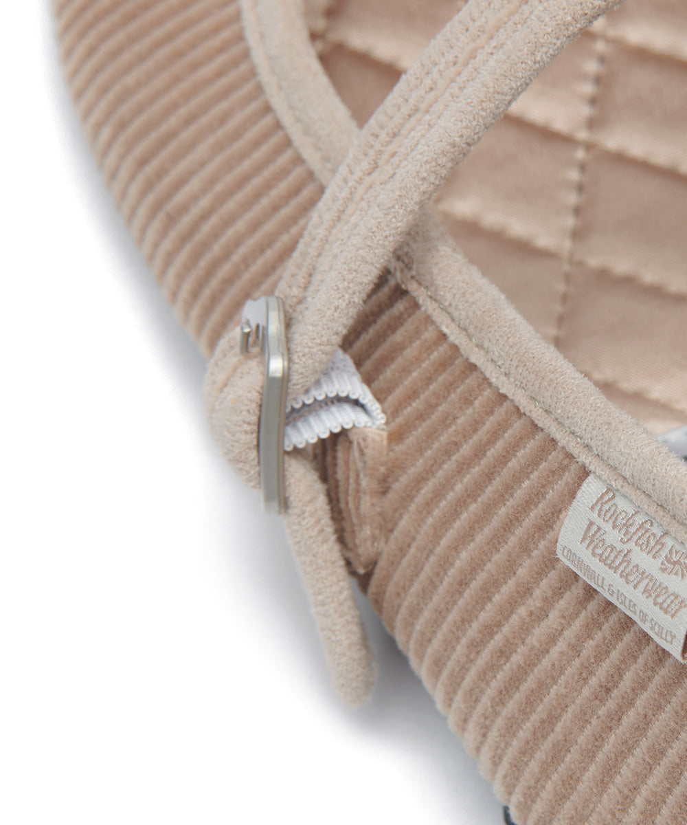 Rockfish Weatherwear Bella Maryjanes Corduroy Taupe view 10