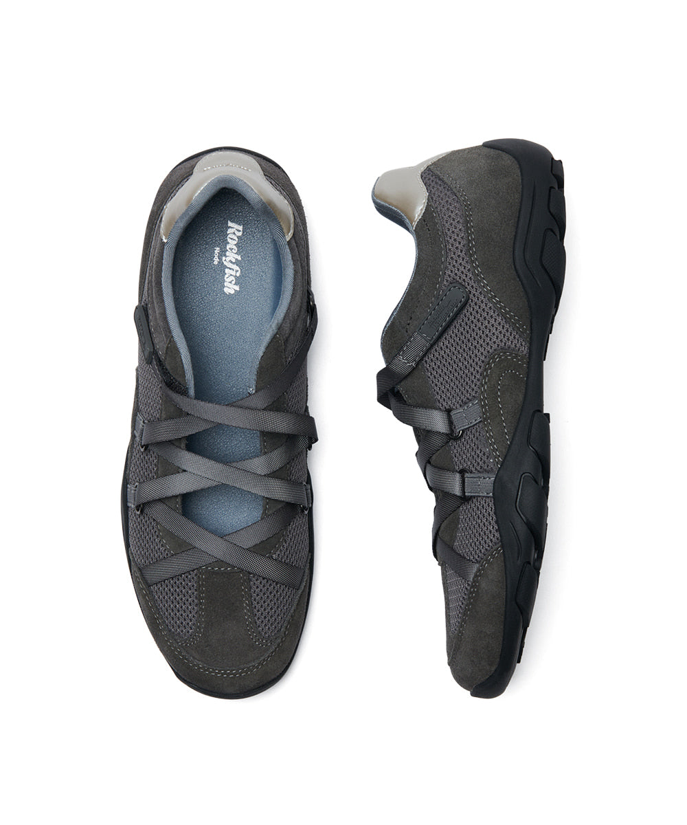 Rockfish Weatherwear ZANE X-STRAP SNEAKERS V2 Charcoal view 18