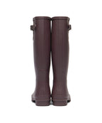 Rockfish Weatherwear ORIGINAL RAIN BOOTS LONG Dark Burgundy back view