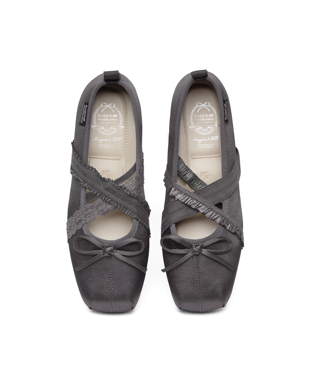 Rockfish Weatherwear Banding Ballet Flats - Dark Grey view 7