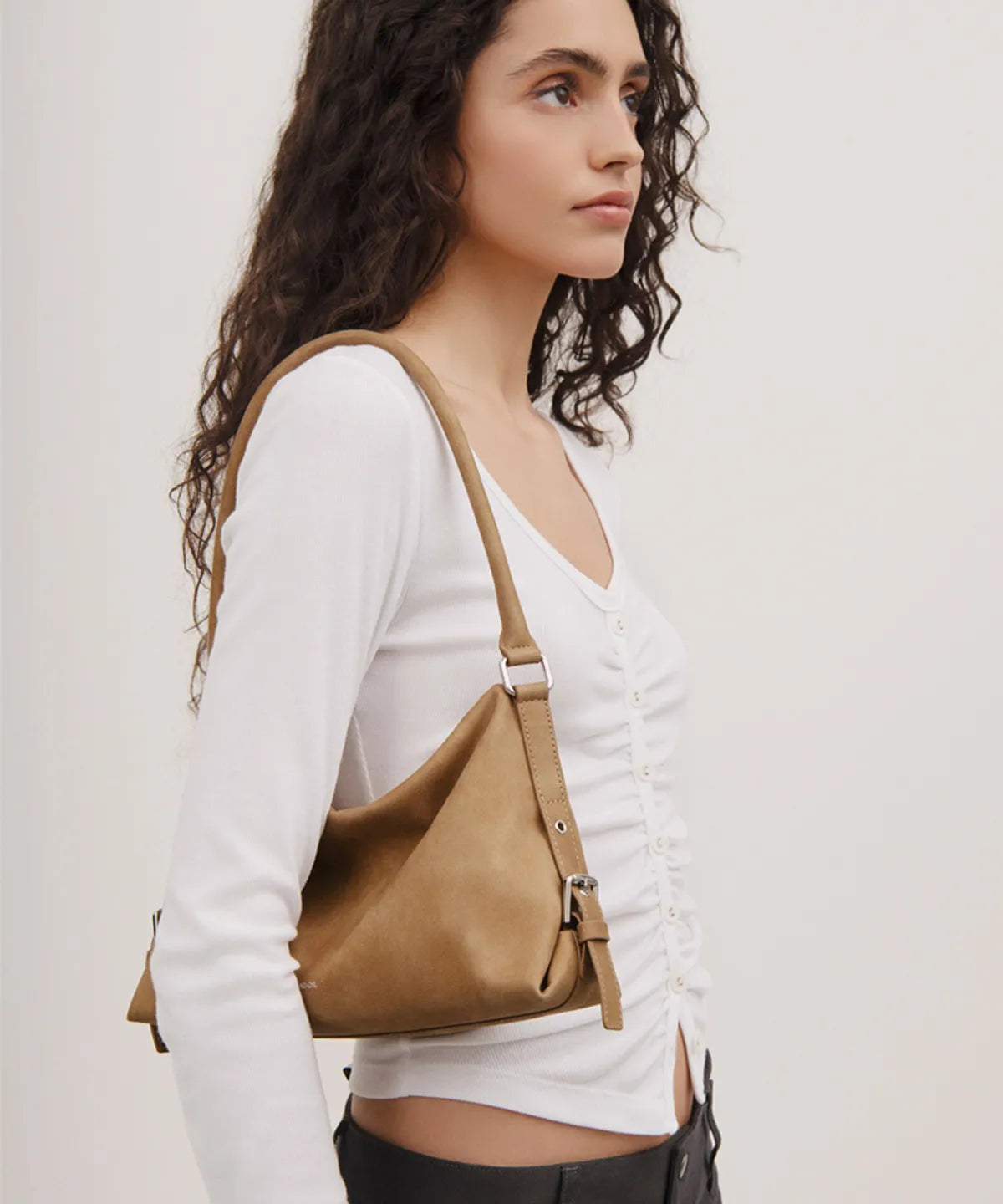 STAND OIL Mushy Bag Mini - Camel