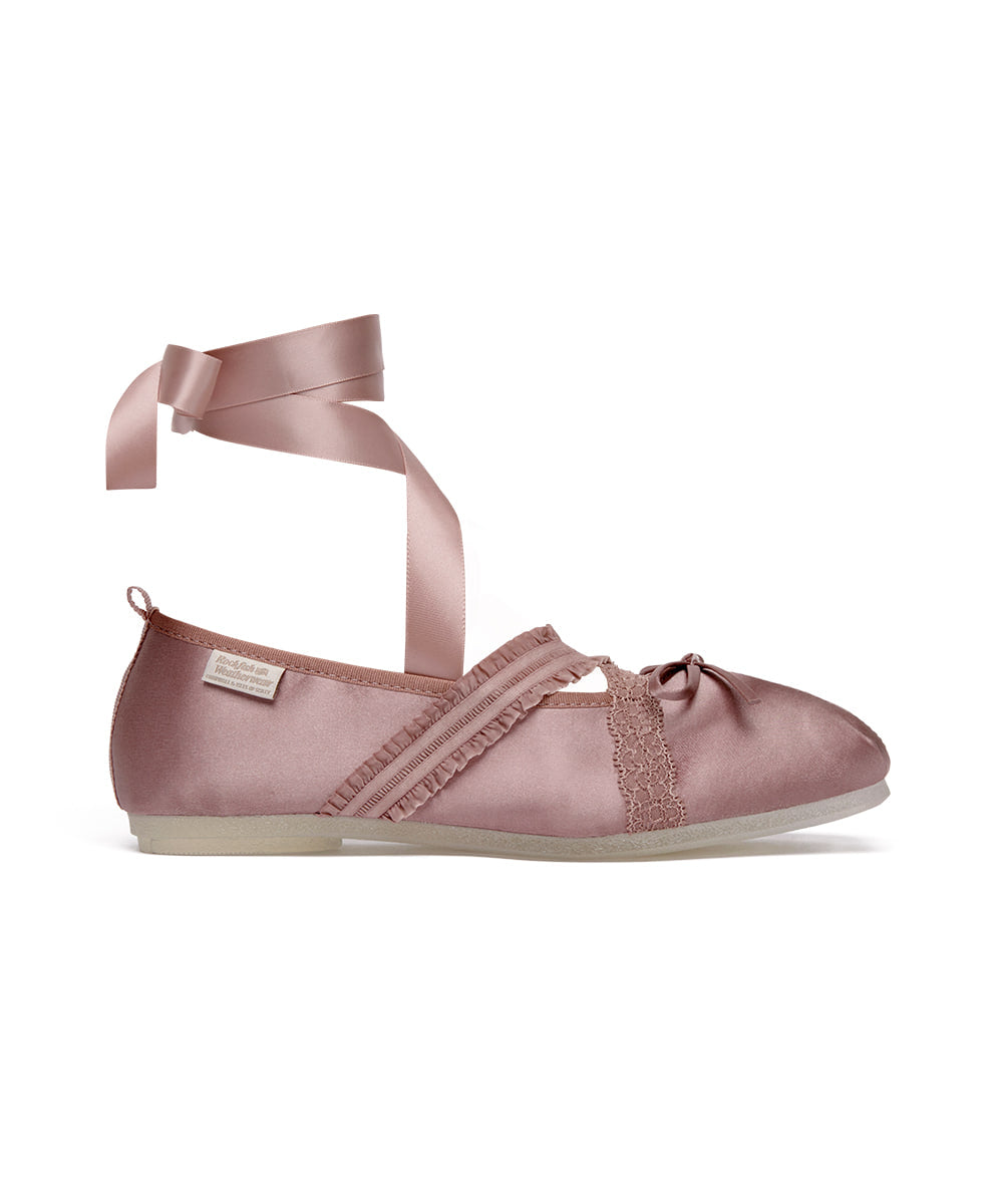 Rockfish Weatherwear Banding Ballet Flats - Beige Pink view 5