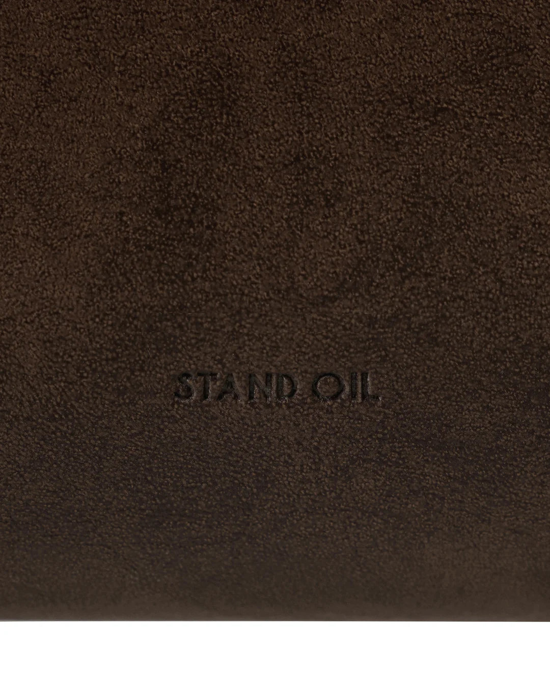STAND OIL Mio Bucket Bag - Marron